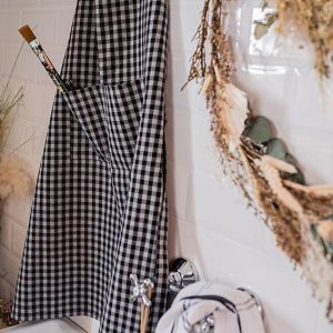 Billie crno-siva pregača od recikliranog materijala