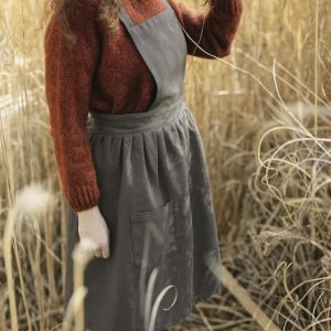 Eva reciklirana pregača - siva